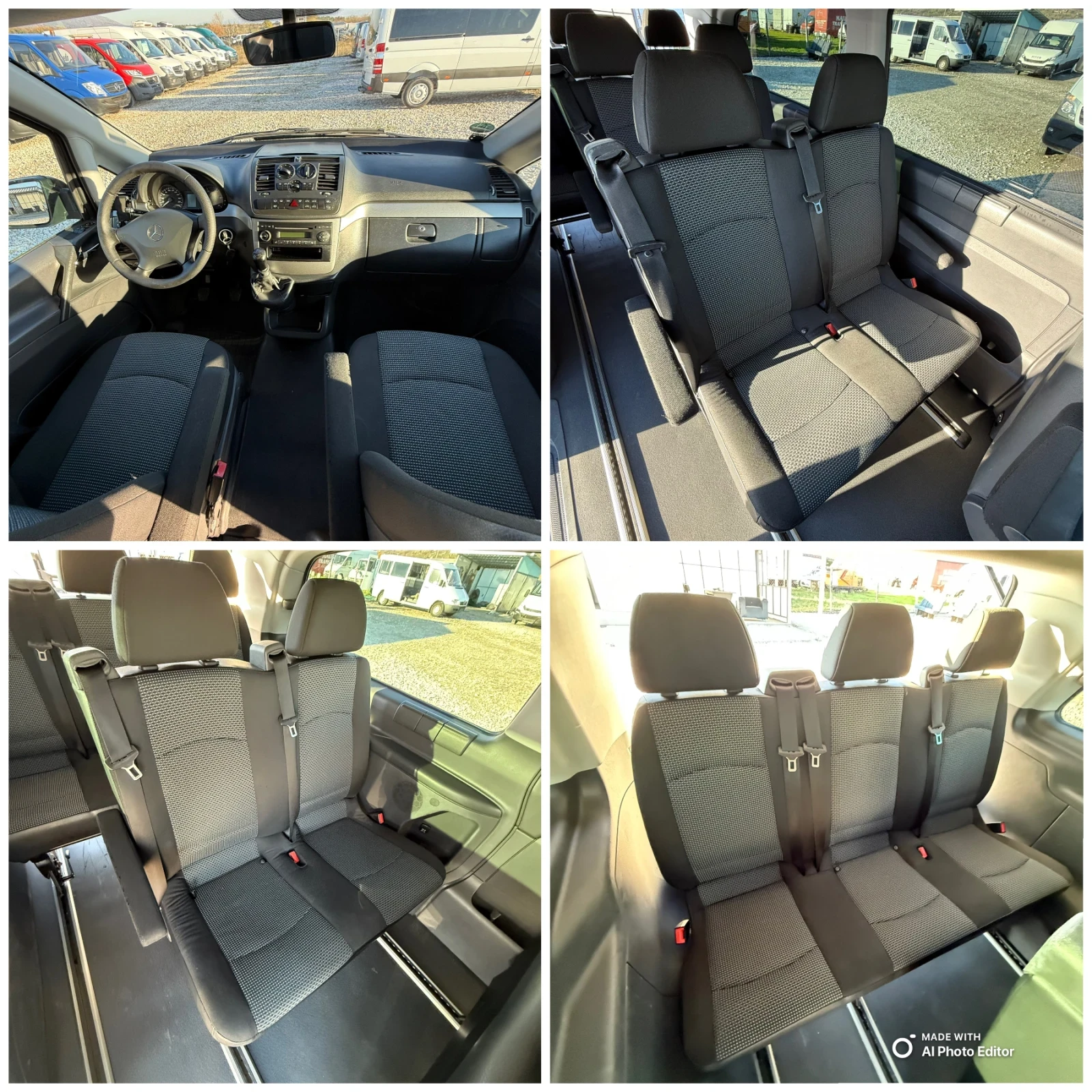 Mercedes-Benz Vito 113CDi-ExtraLong-9-Местен-КЛИМАТИК - изображение 10