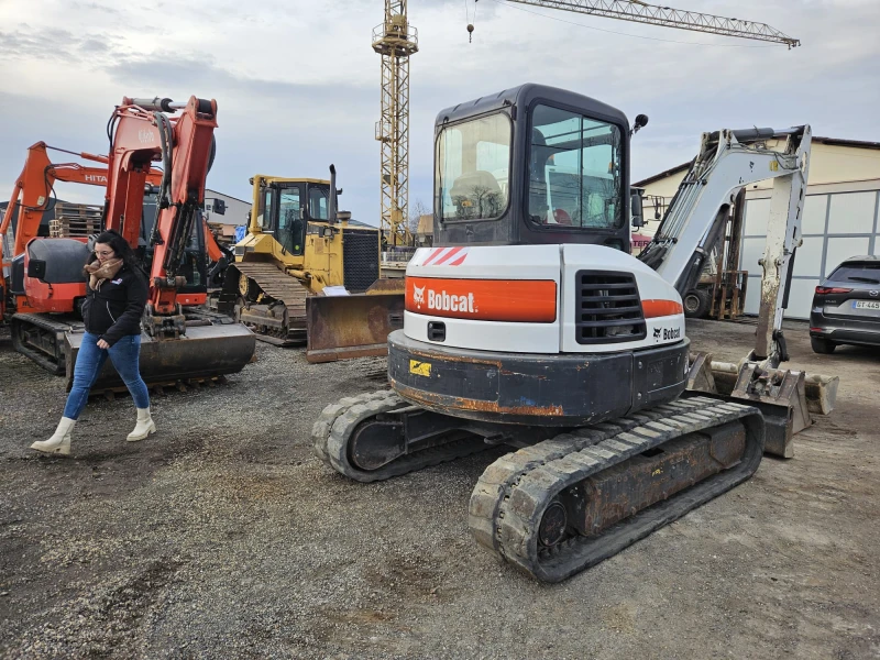 Багер Bobcat E 50, снимка 6 - Индустриална техника - 53077787