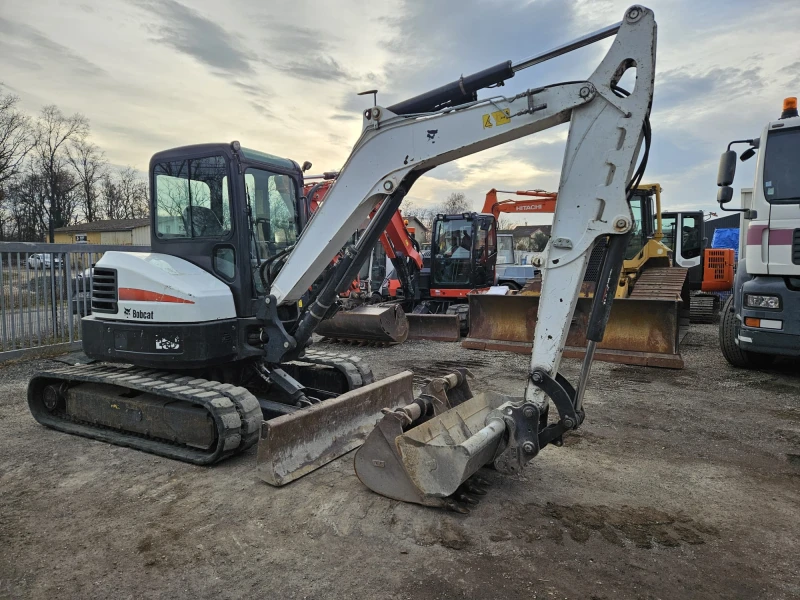 Багер Bobcat E 50, снимка 8 - Индустриална техника - 53077787