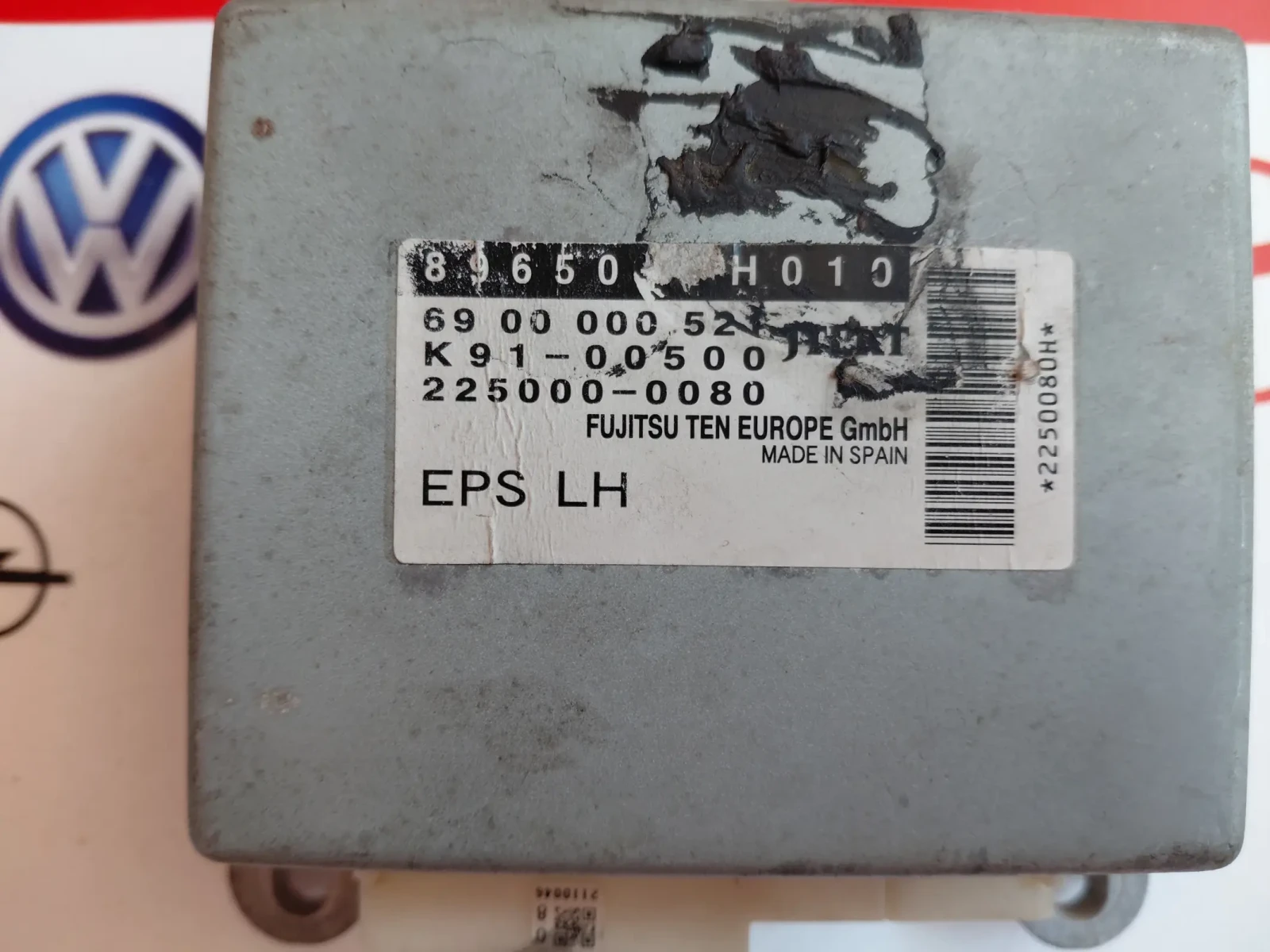 89650-0H010 225000-0080 Модул електрическа рейка за Toyota Aygo, Peugeot 107, Citroen C1 896500H010, снимка 2 - Части - 55784523