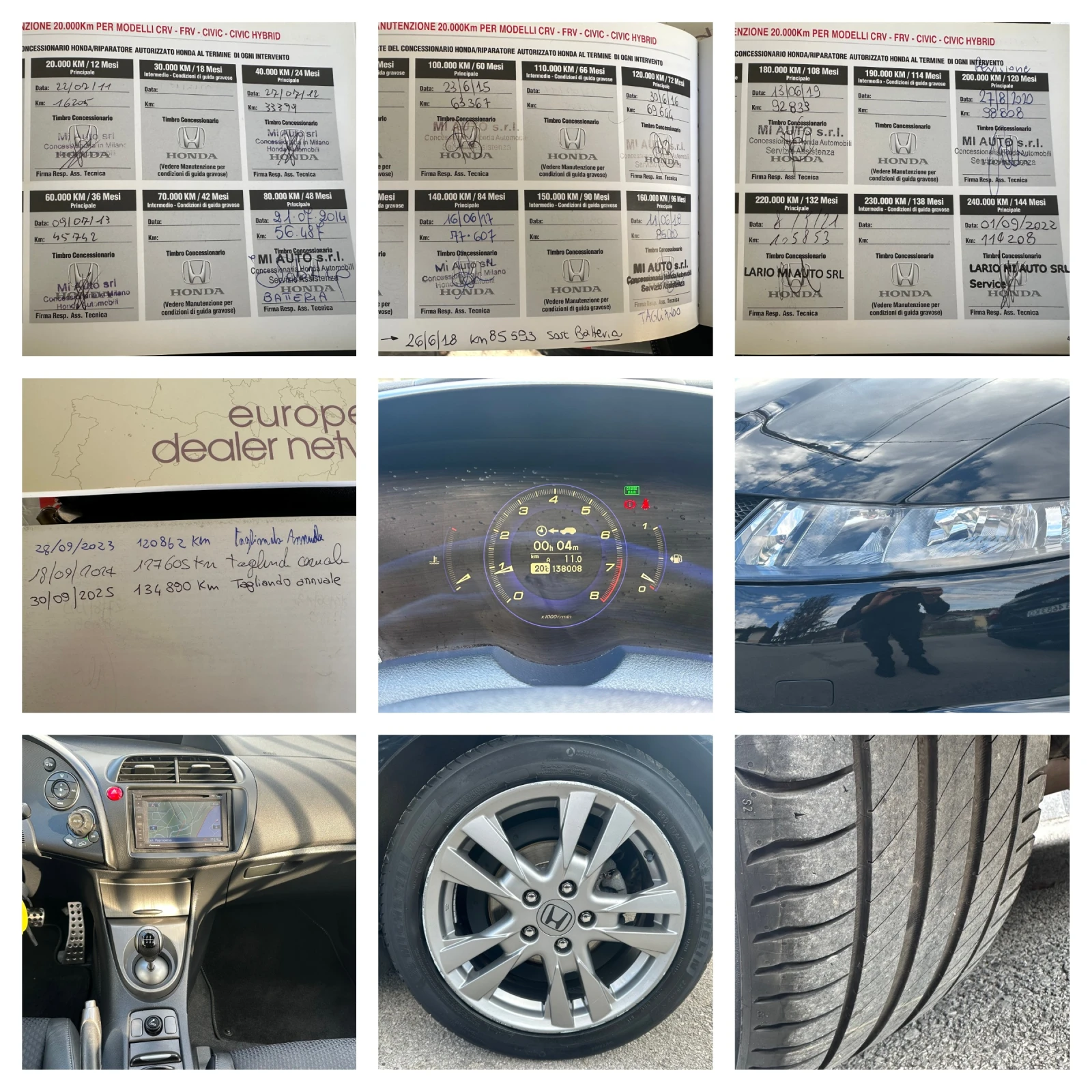 Honda Civic 1.8i-FACELIFT-138000км!!!PDC-НАВИ-КОЖА-ЕURO5-2010g, снимка 14 - Автомобили и джипове - 54140143