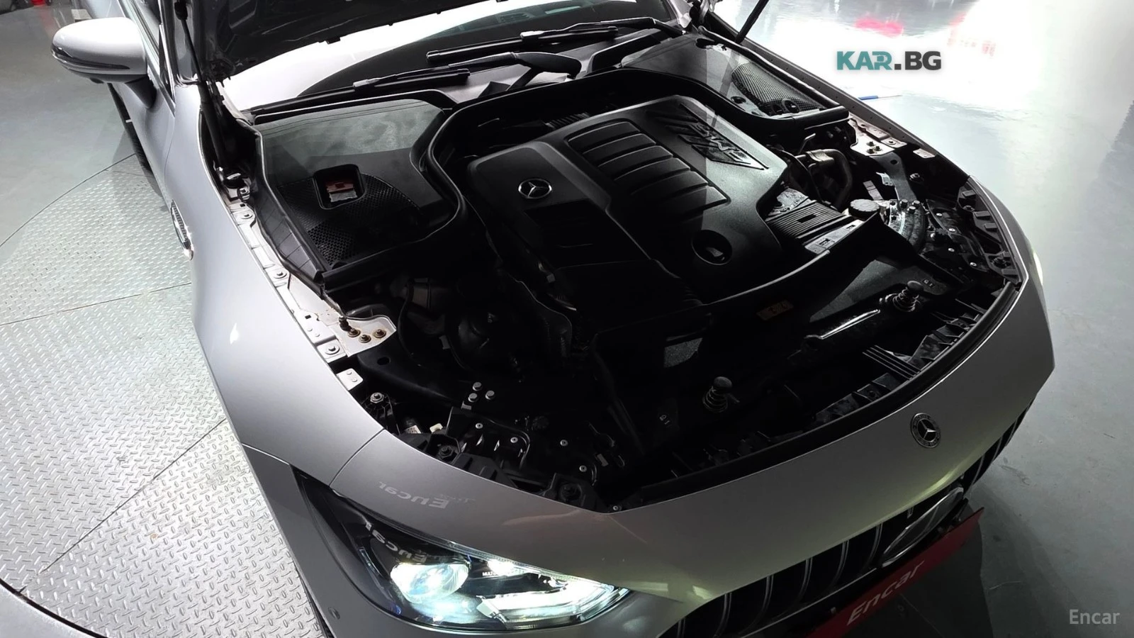 Mercedes-Benz AMG GT 43* 4MATIC* ПОДГРЕВ* ОБДУХВАНЕ* DISTRONIC* 360* , снимка 17 - Автомобили и джипове - 54863667