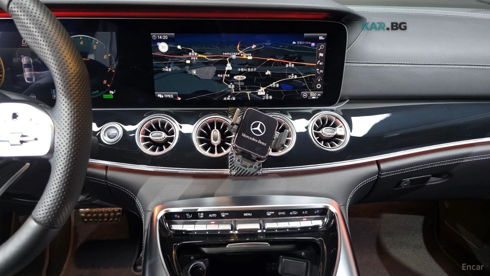 Mercedes-Benz AMG GT 43* 4MATIC* ПОДГРЕВ* ОБДУХВАНЕ* DISTRONIC* 360* , снимка 11 - Автомобили и джипове - 54863667
