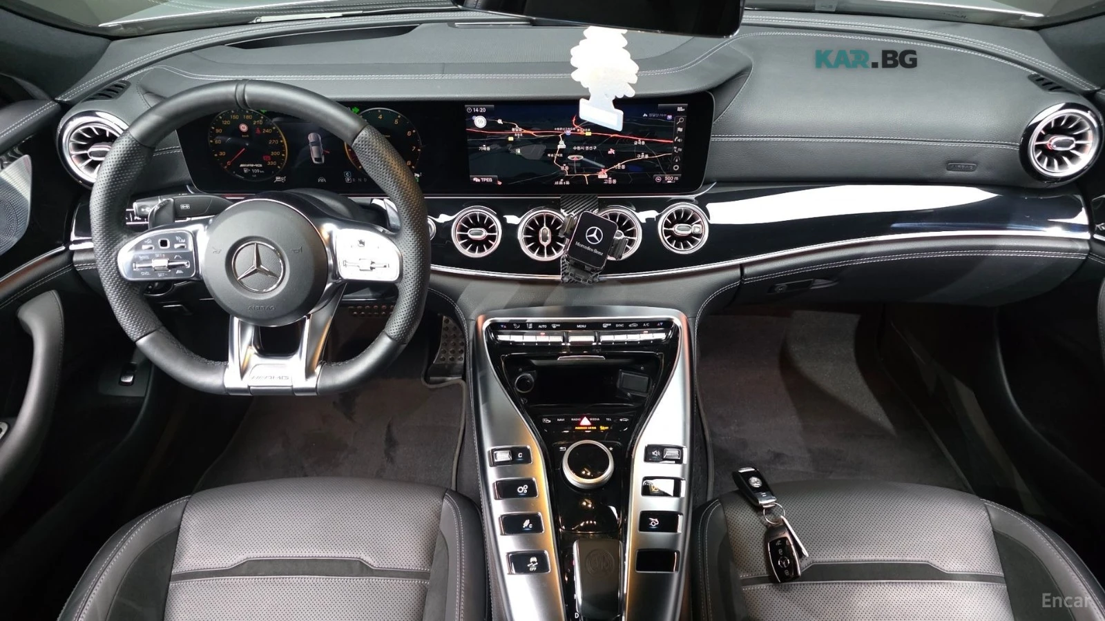 Mercedes-Benz AMG GT 43* 4MATIC* ПОДГРЕВ* ОБДУХВАНЕ* DISTRONIC* 360* , снимка 6 - Автомобили и джипове - 54863667