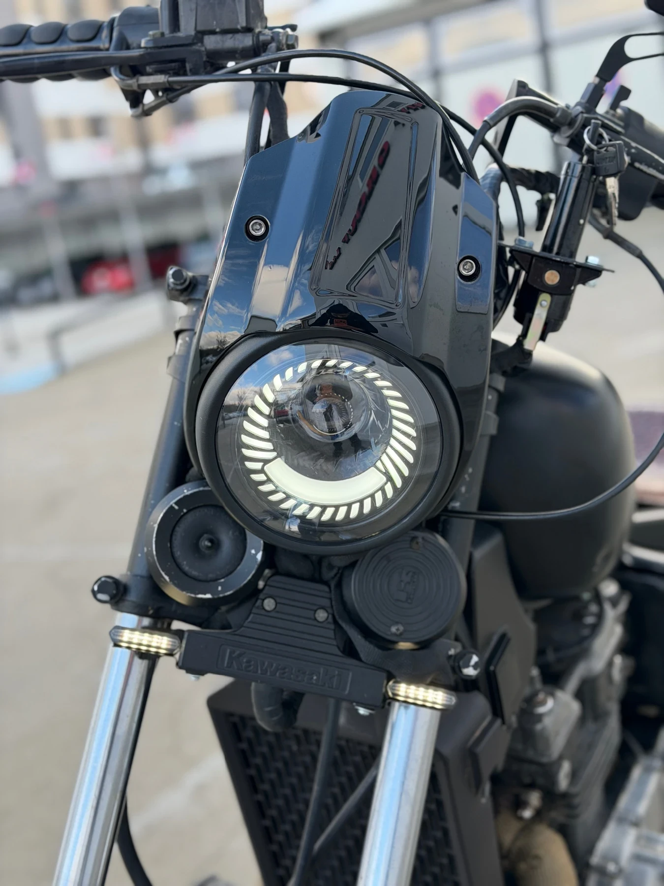 Kawasaki EN 454 Custom Bobber - изображение 8