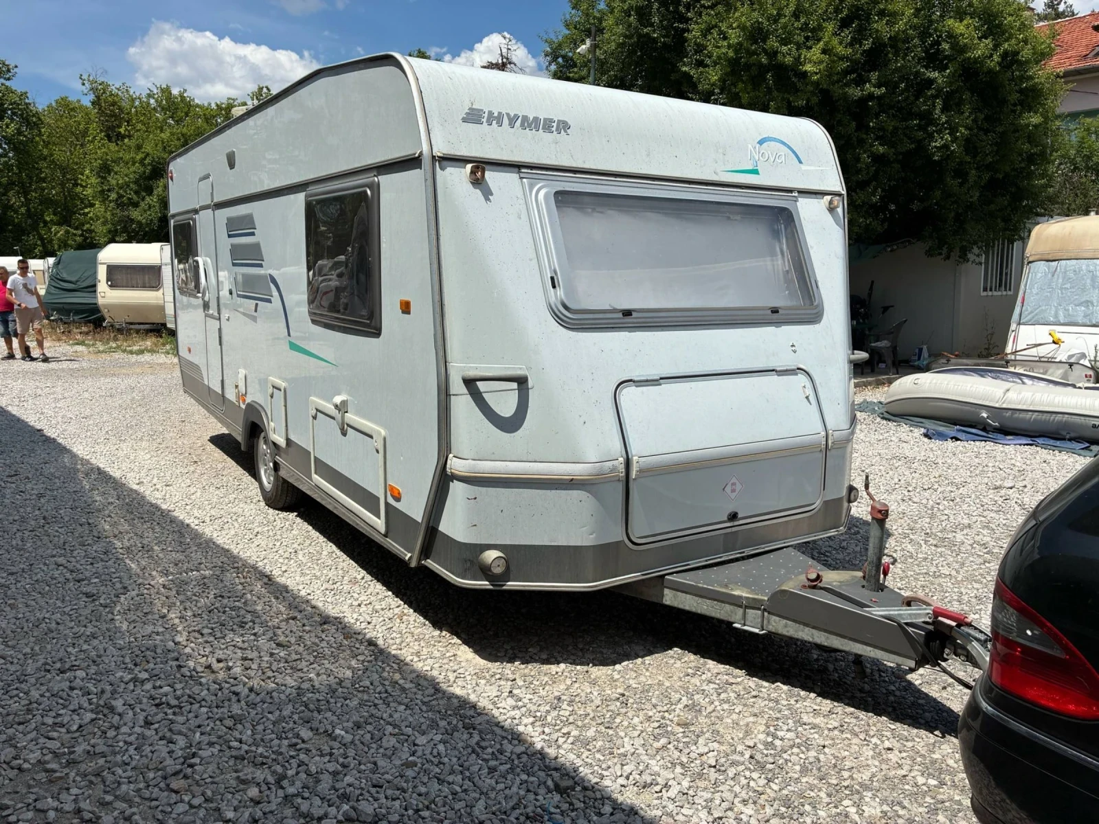 Каравана HYMER / ERIBA Nova 555, снимка 3 - Каравани и кемпери - 54188934