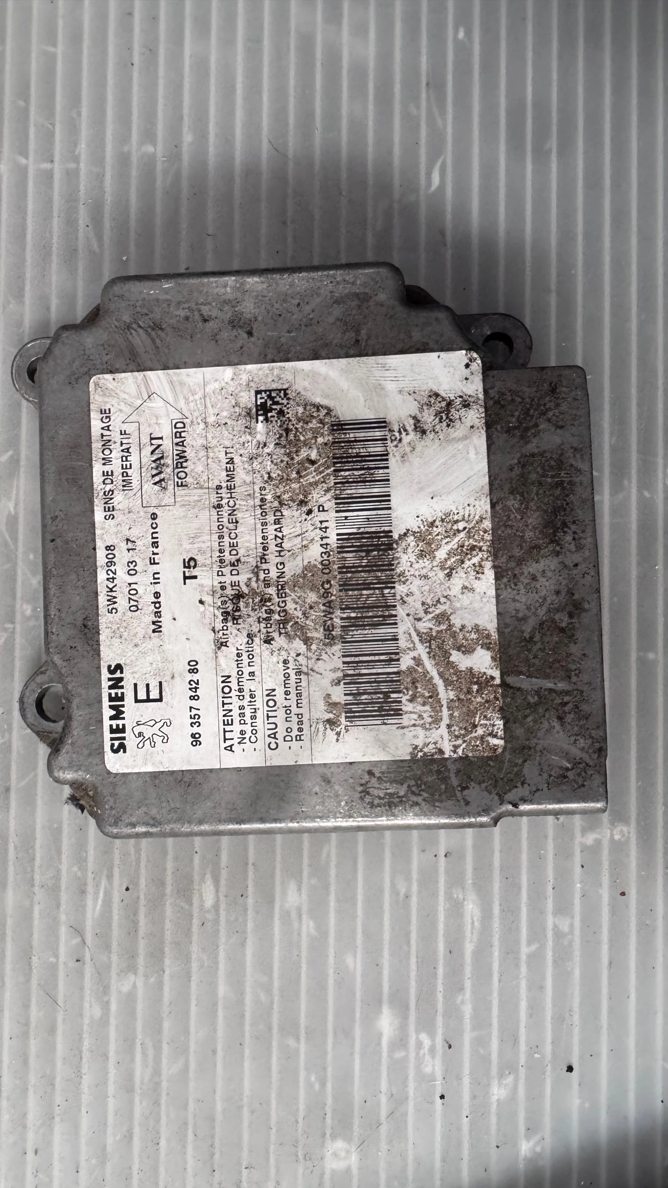 Airbag  /  /  a Peugeot 307 - 9635784280 / 07010317 | Mobile.bg   2