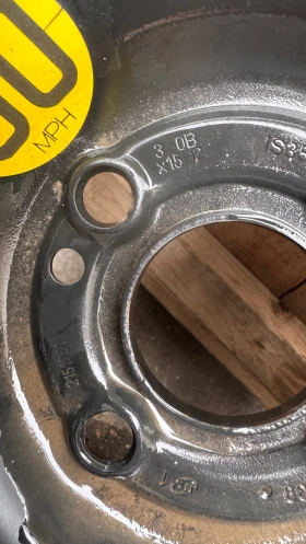 Гуми с джанти  115/70R15, снимка 3