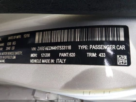 Alfa Romeo Giulia Awd - 10000 € / 19558.30 лв. - 30169879 9