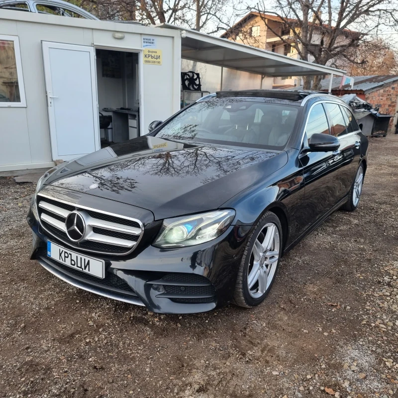 Mercedes-Benz E 220 АМГ Пакет Комби, снимка 3 - Автомобили и джипове - 48030891