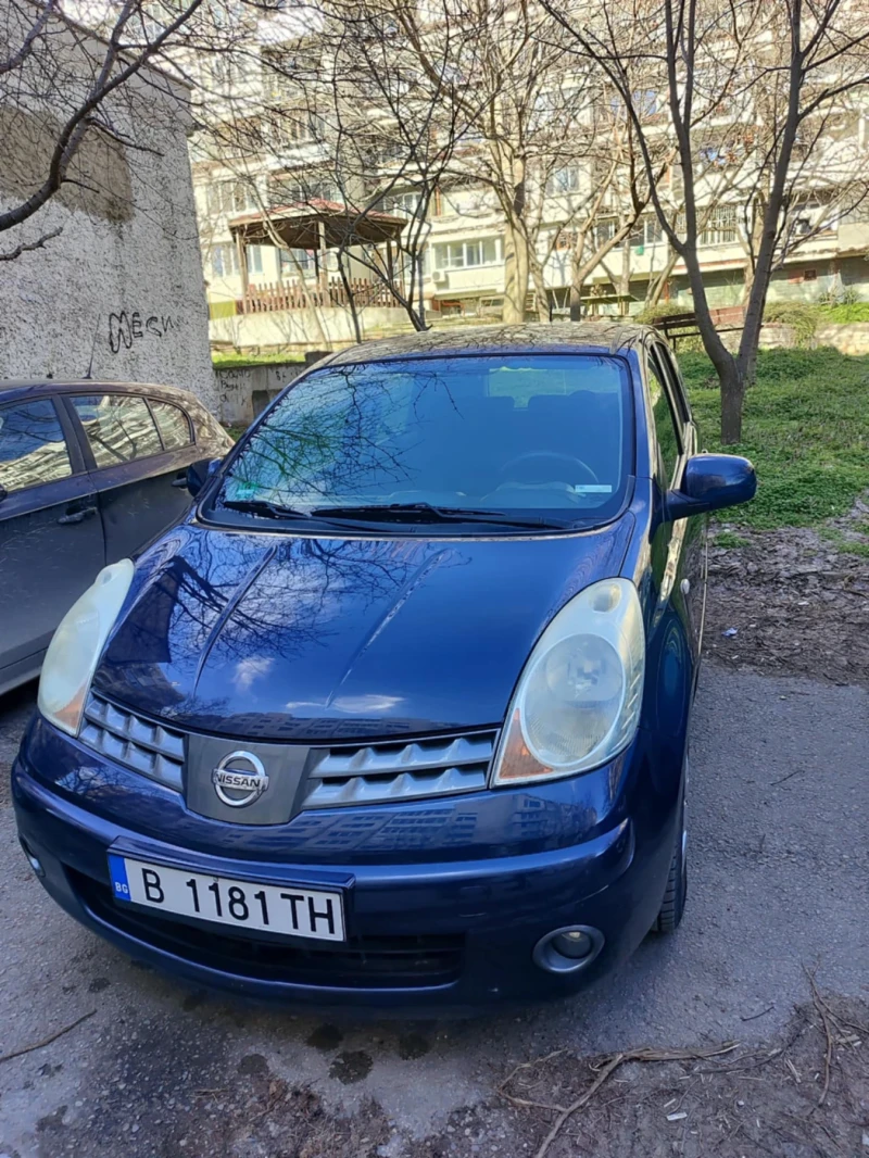 Nissan Note 1.4i + газ.инж , снимка 1 - Автомобили и джипове - 49401539