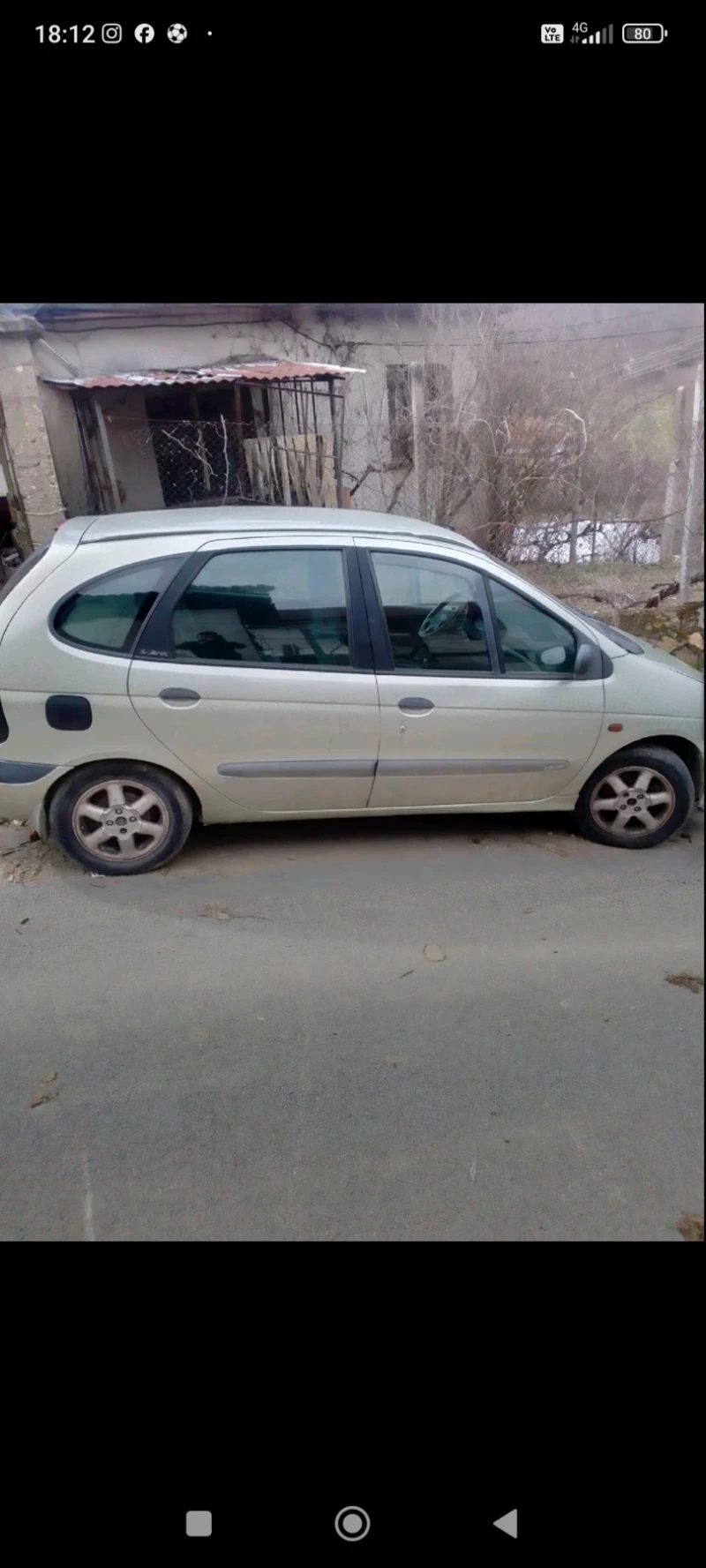 Renault Scenic 1.9 dti, снимка 2 - Автомобили и джипове - 49507562