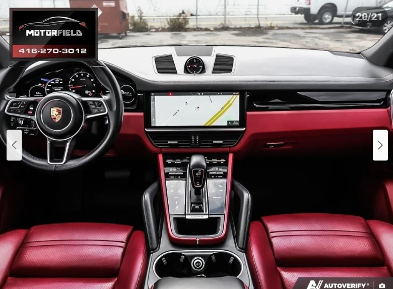 Porsche Cayenne PREMIUM PKG* * SPORT&EXCLUSIVEDESIGN* BORDEUXRED* , снимка 9 - Автомобили и джипове - 53418141