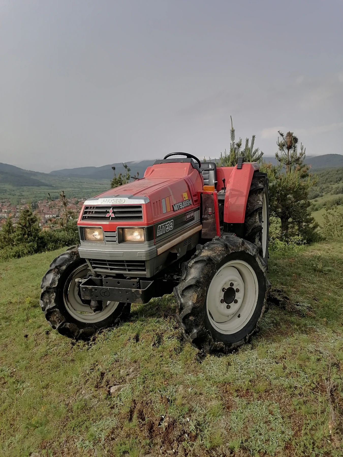 Трактор Mitsubishi Митсубиши, снимка 12 - Селскостопанска техника - 48277200