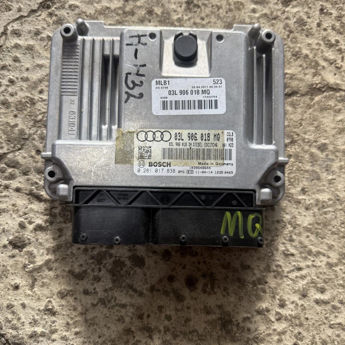 Компютър мотор двигател ECUA4 A5 A6Q5 20 TDI Facelift CGL 03L906018MQ ном 432