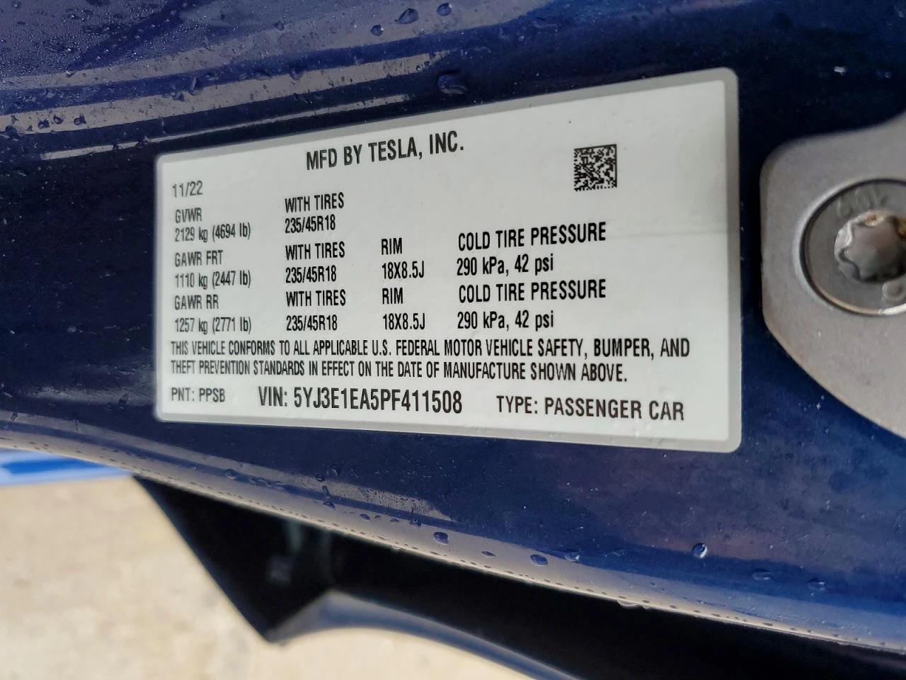 Tesla Model 3 RWD, снимка 12 - Автомобили и джипове - 54297368