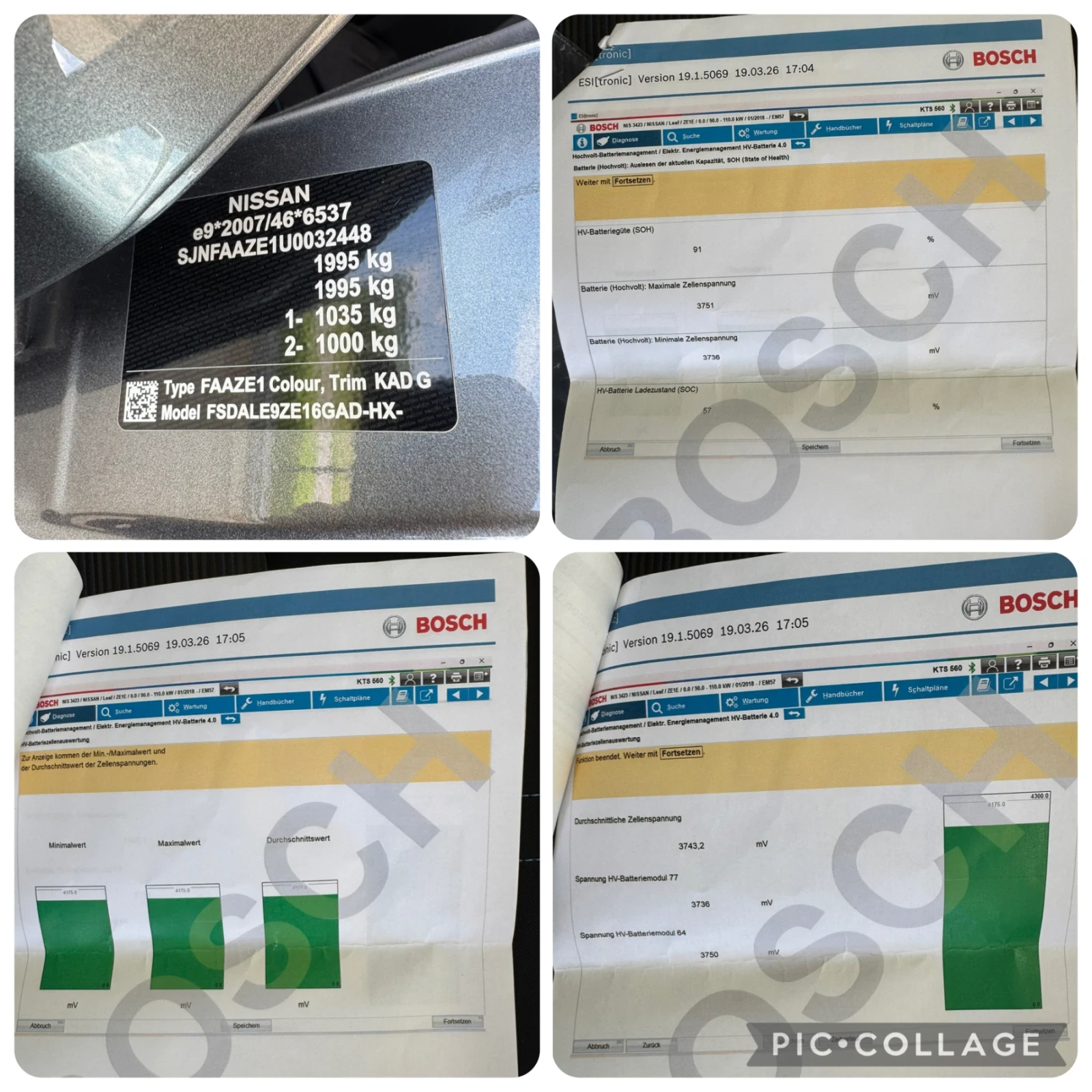 Nissan Leaf  40kw 91% 75000км, снимка 14 - Автомобили и джипове - 55264942