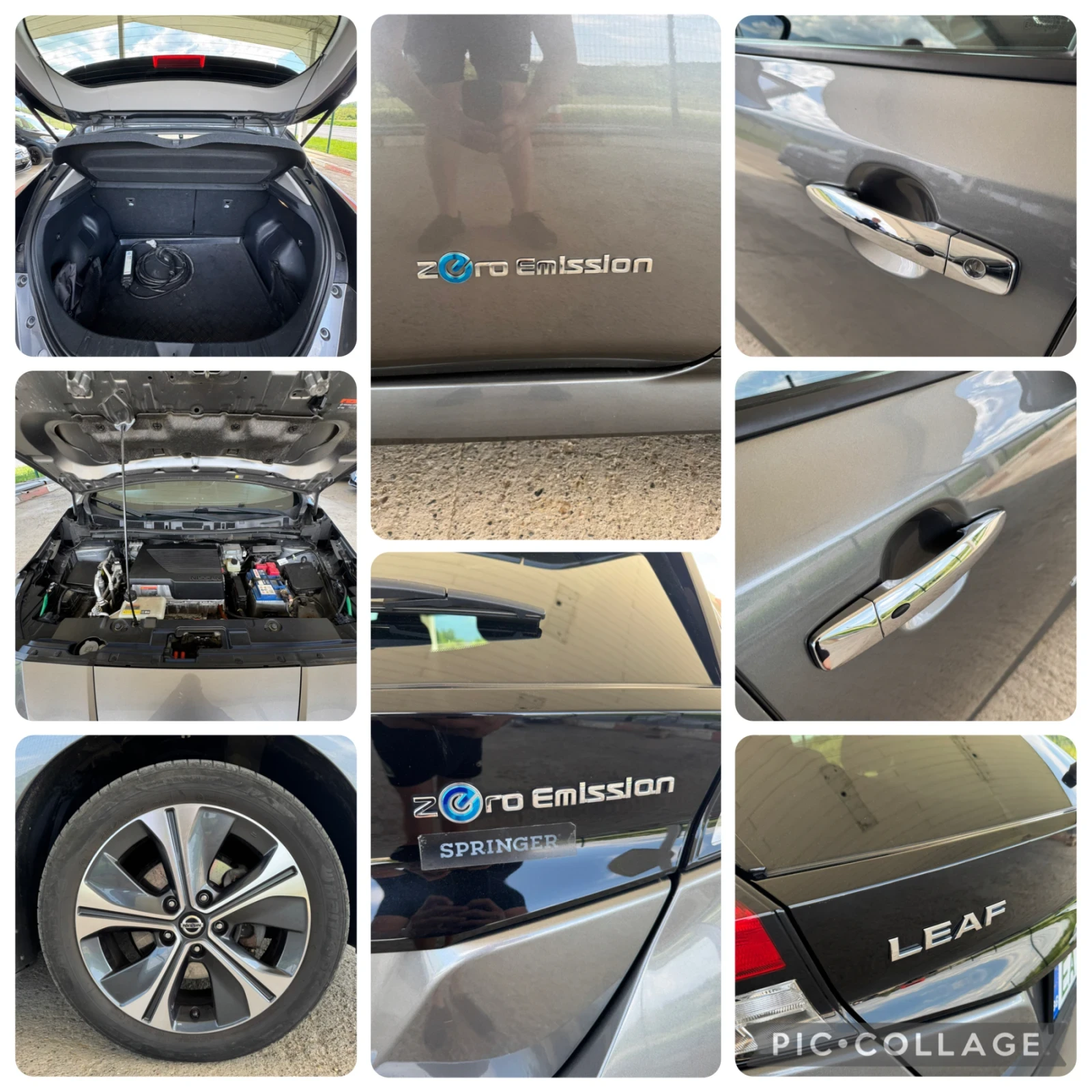 Nissan Leaf  40kw 91% 75000км, снимка 12 - Автомобили и джипове - 55264942