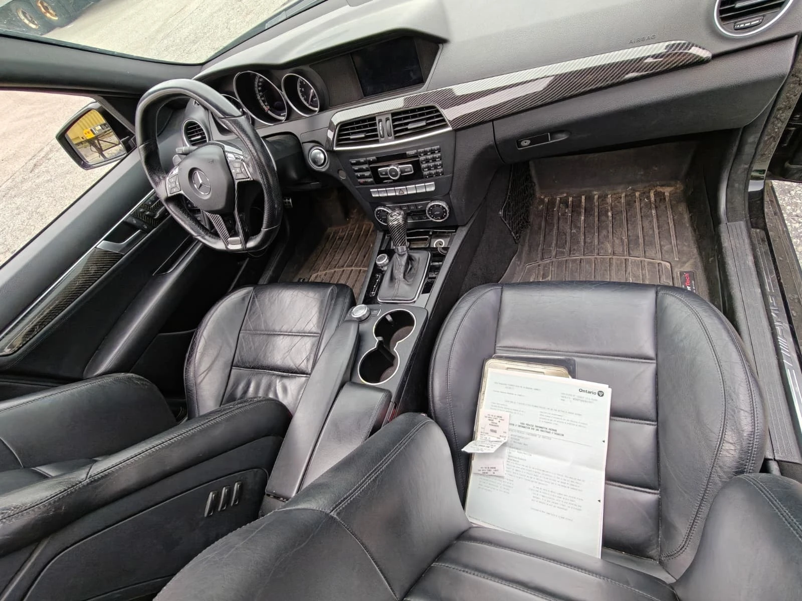 Mercedes-Benz C 63 AMG * OBSIDIAN BLACK* ���������* CARBON*  | Mobile.bg � ����������� 7