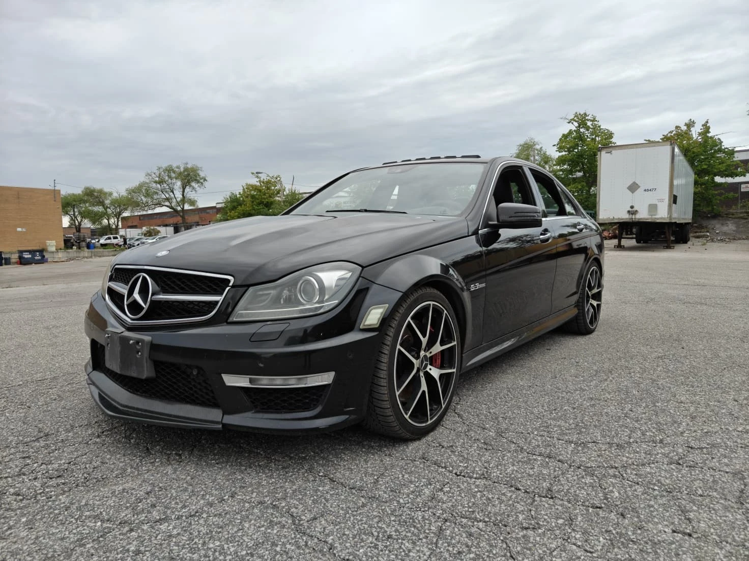 Mercedes-Benz C 63 AMG * OBSIDIAN BLACK* ПЕРФЕКТНА* CARBON* 