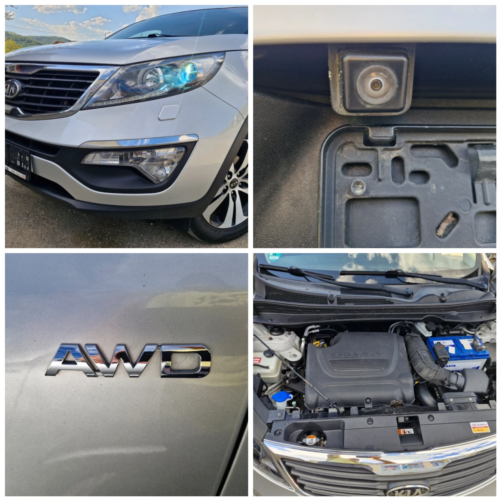 Kia Sportage 2, 0* 136* NAVI* PDC* CAM* XENON* КОЖА* TUV* AWD, снимка 17 - Автомобили и джипове - 54428630