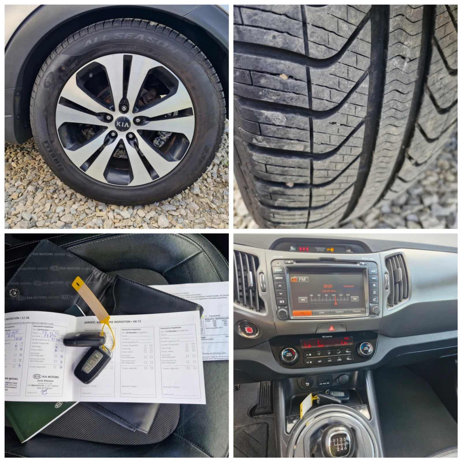 Kia Sportage 2, 0* 136* NAVI* PDC* CAM* XENON* КОЖА* TUV* AWD, снимка 15 - Автомобили и джипове - 54428630