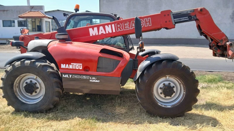 Телескопичен товарач Manitou MLT 741 120 LSU Turbo, снимка 7 - Селскостопанска техника - 49370522