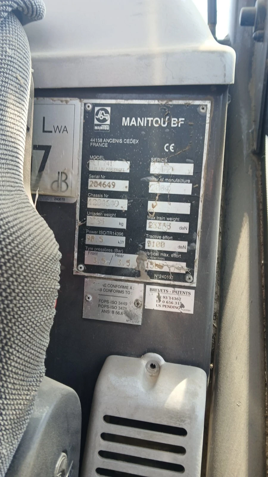   Manitou MLT 741 120 LSU Turbo | Mobile.bg   11