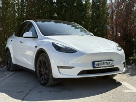 Tesla Model Y Long Range AWD Платен Full Self-Driving пакет, снимка 1