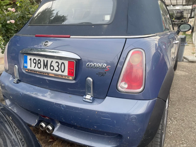 Mini Cooper s cabrio 1.6 turbo, снимка 9 - Автомобили и джипове - 46940347