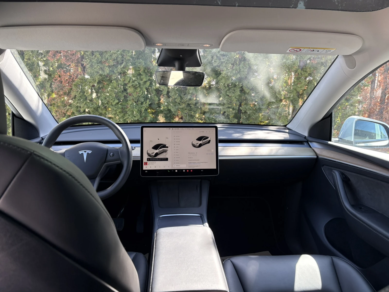 Tesla Model Y Long Range AWD Платен Full Self-Driving пакет, снимка 9 - Автомобили и джипове - 53872278