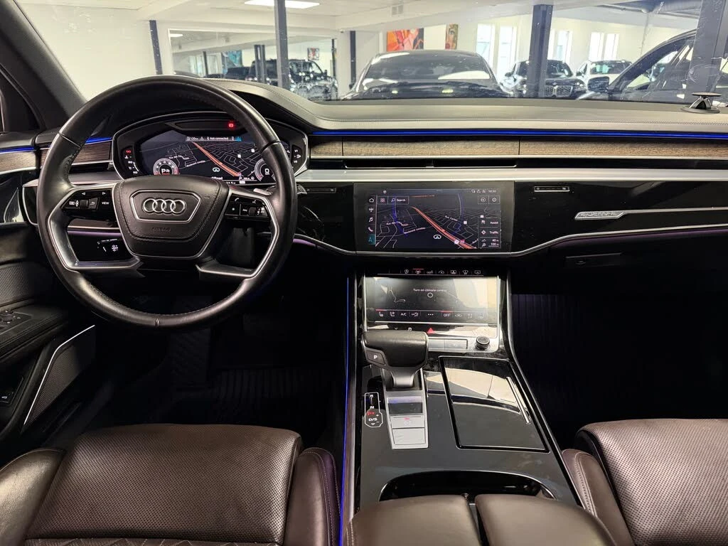 Audi A8 L* QUATTRO* ОБДУХВАНЕ* МАСАЖ* ДИСТРОНИК* ПАНО* , снимка 9 - Автомобили и джипове - 54371338