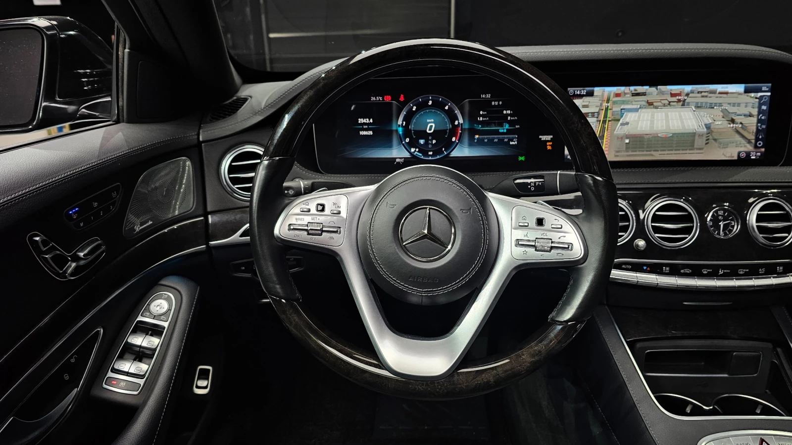 Mercedes-Benz S 350 * ОБДУХВАНЕ * 2 КЛЮЧА * БУРМАСТЕР * ПАНОРАМА * , снимка 6 - Автомобили и джипове - 55261295