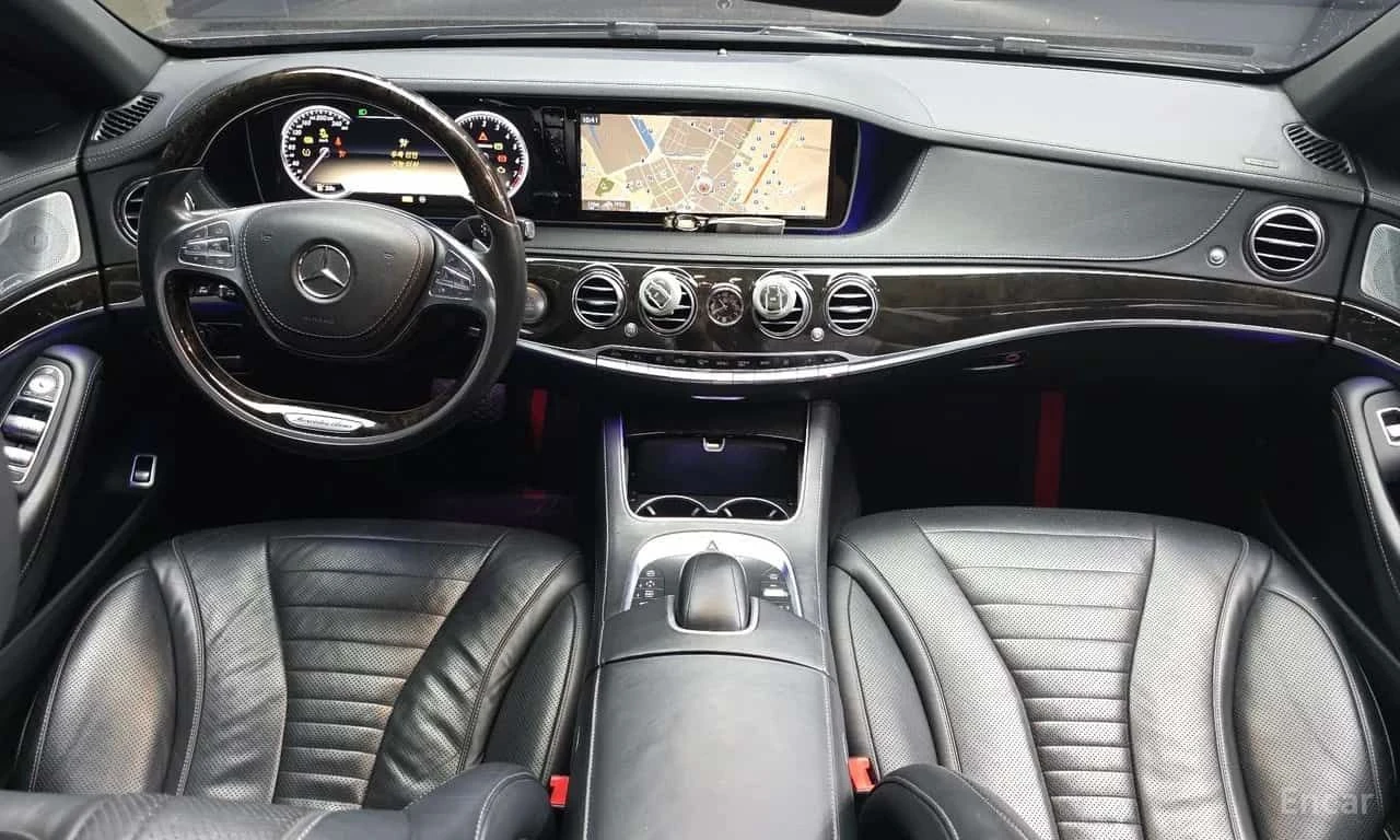 Mercedes-Benz S 500 LONG /ОБДУХВАНЕ/ПАНОРАМА/ДИСТРОНИК/360, снимка 7 - Автомобили и джипове - 55683961
