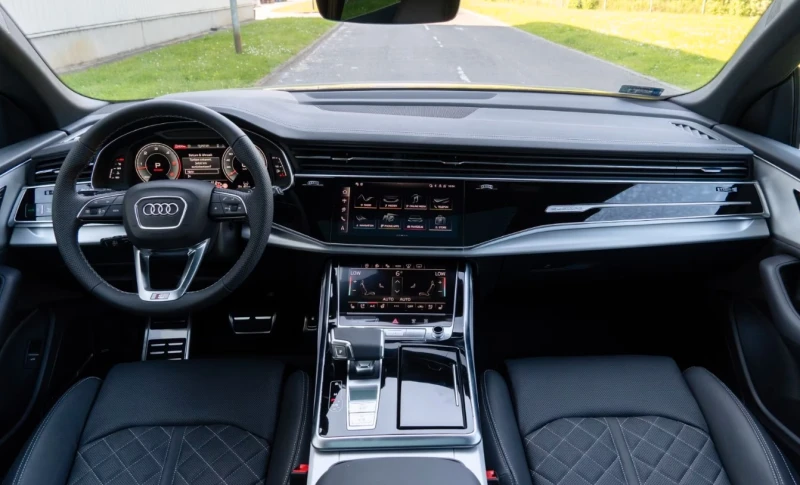 Audi Q8 50 TDI* S-Line* PANO* MATRIX* SoftClose, снимка 4 - Автомобили и джипове - 52483282