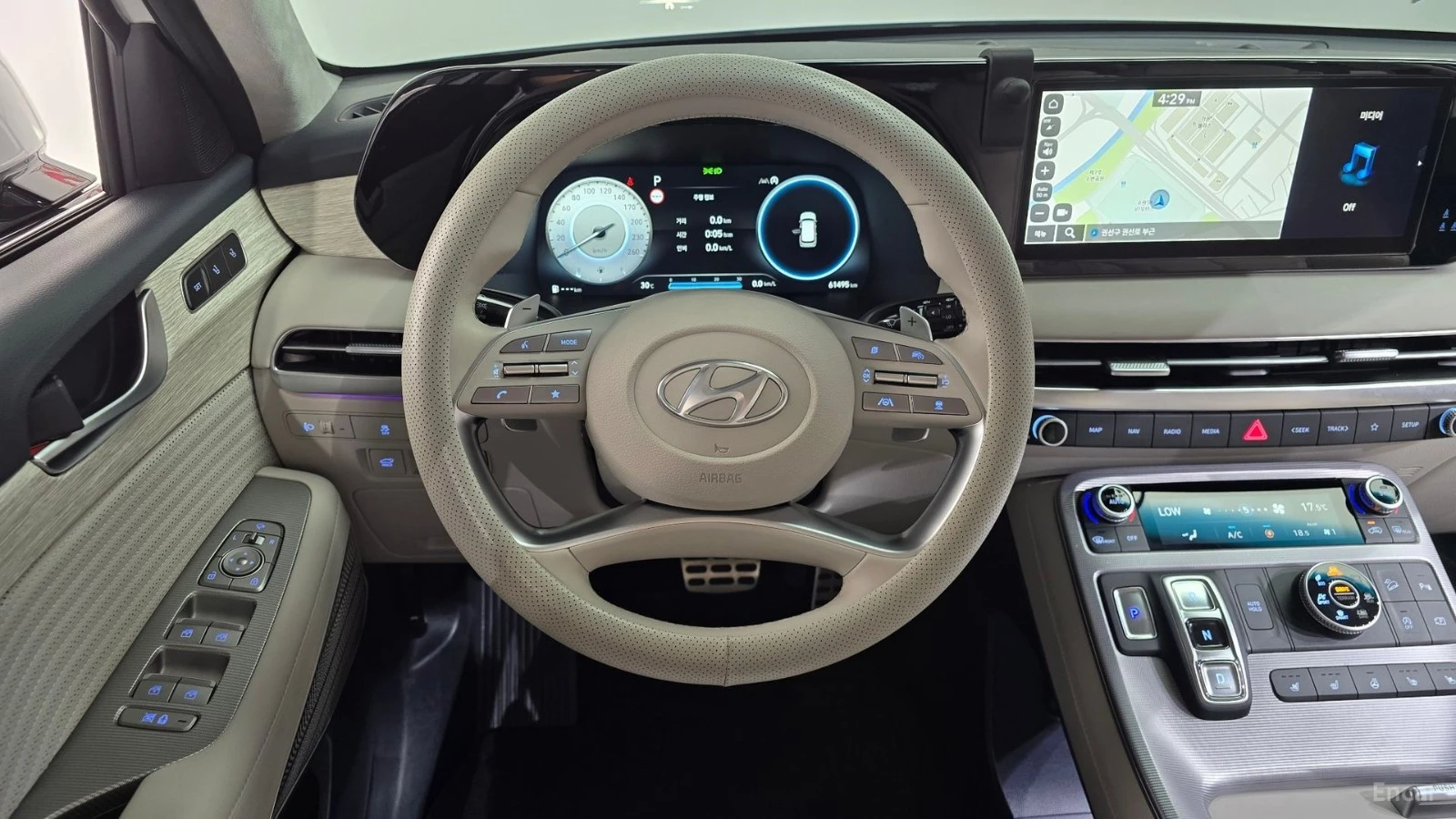 Hyundai Palisade 3.8 4WD Calligraphy* HUD* КОЖА* ОБДУХВ* НАВИ, снимка 10 - Автомобили и джипове - 55499520