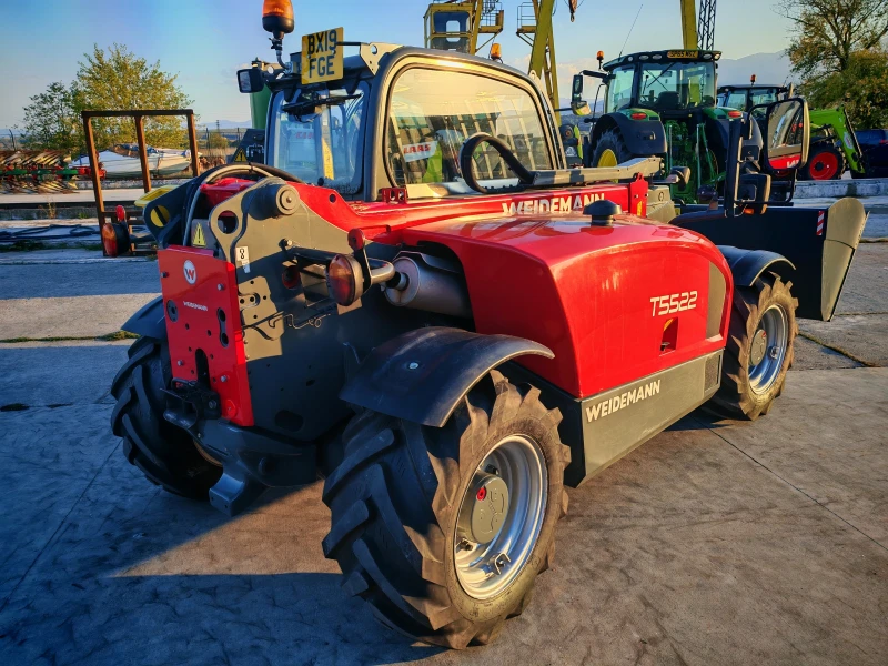 Телескопичен товарач Manitou Weidemann T5522 лизинг с първоначална вноска 20 %, снимка 3 - Селскостопанска техника - 52159114