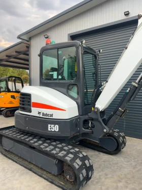 Багер Bobcat Е50 1500мч. Перфектен, снимка 13