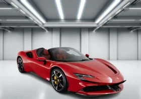 Ferrari SF 90 Spider = Carbon Ceramic Brakes = Гаранция, снимка 1