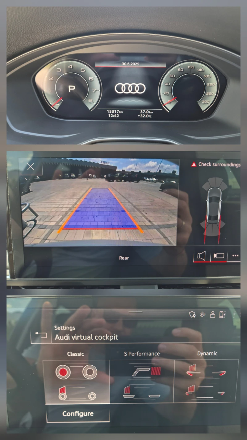 Audi A4 45TFSI MildHybrid* S-line* Distronic* KeyLess* Kam, снимка 15 - Автомобили и джипове - 50847537