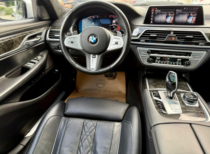 BMW 740 Xdrive* Laser* HeadUp* MPerformance* Лизинг* HK, снимка 9 - Автомобили и джипове - 51670244
