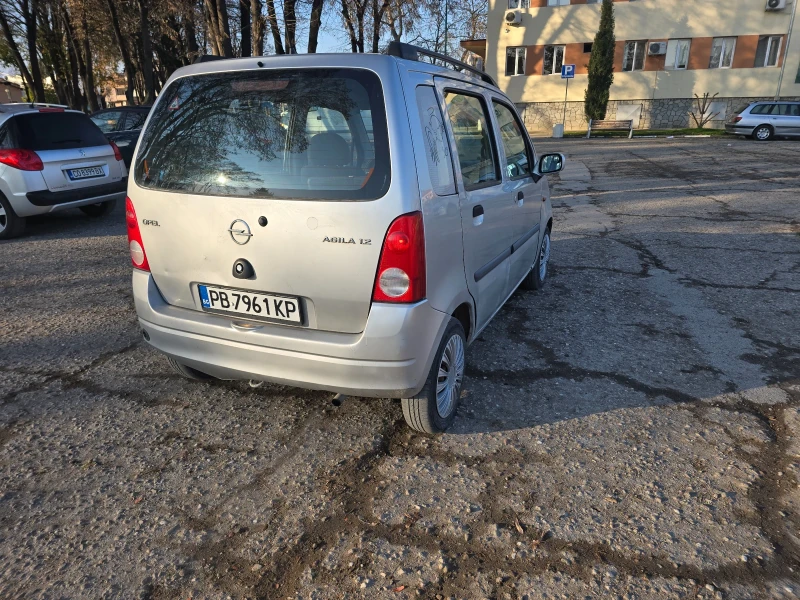 Opel Agila 1.2 ГАЗ КЛИМАТИК, снимка 4 - Автомобили и джипове - 52801194
