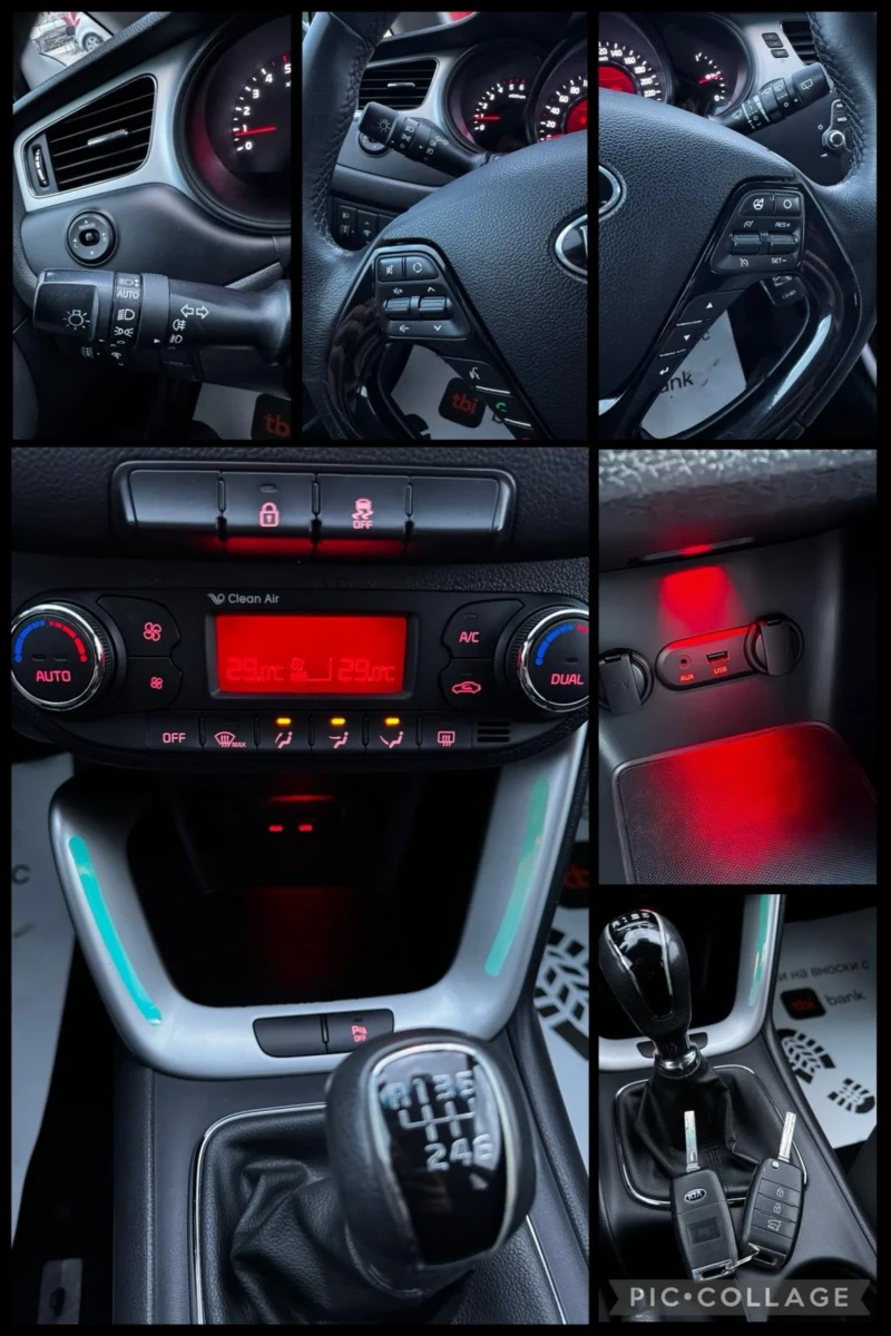 Kia Ceed 1.6CRDi, FULL, НАВИГАЦИЯ, КАМЕРА, КЛИМАТРОНИК , снимка 15 - Автомобили и джипове - 53014717