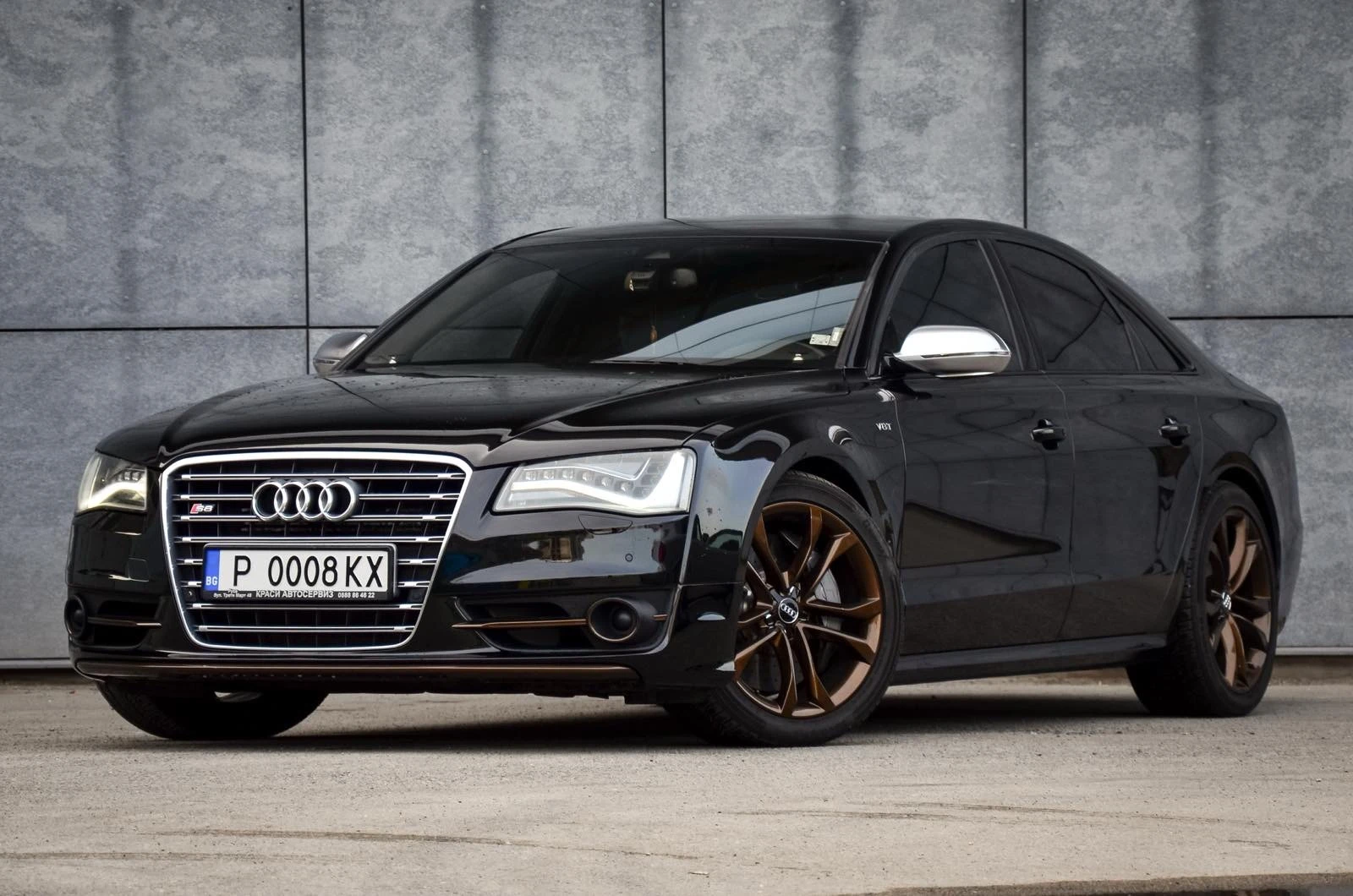 Audi S8 4.0/V8/TFSI.QUATTRO.CERAMIC.CARBON.B&O.NAIT VISION, снимка 1