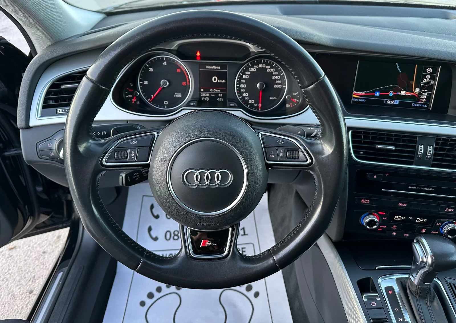 Audi A4 2.0-TDI-177hp-S-line+ + + TOP-TOP-TOP-NEW-FULL-LED - изображение 9