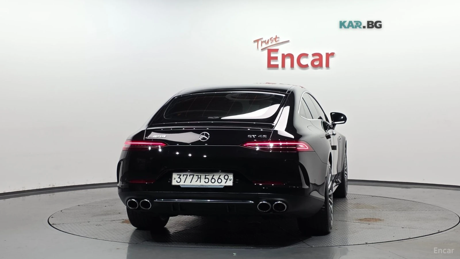 Mercedes-Benz AMG GT 43* 4MATIC* 360* HEAD UP* BURMASTER* ОБДУХВАНЕ* LA, снимка 4 - Автомобили и джипове - 54968437