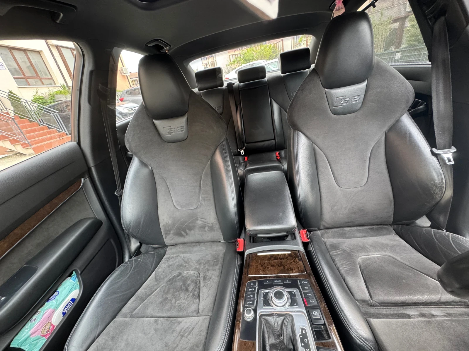 Audi S6 5.2 V10 ТОП Сменени вериги, снимка 10 - Автомобили и джипове - 56229763