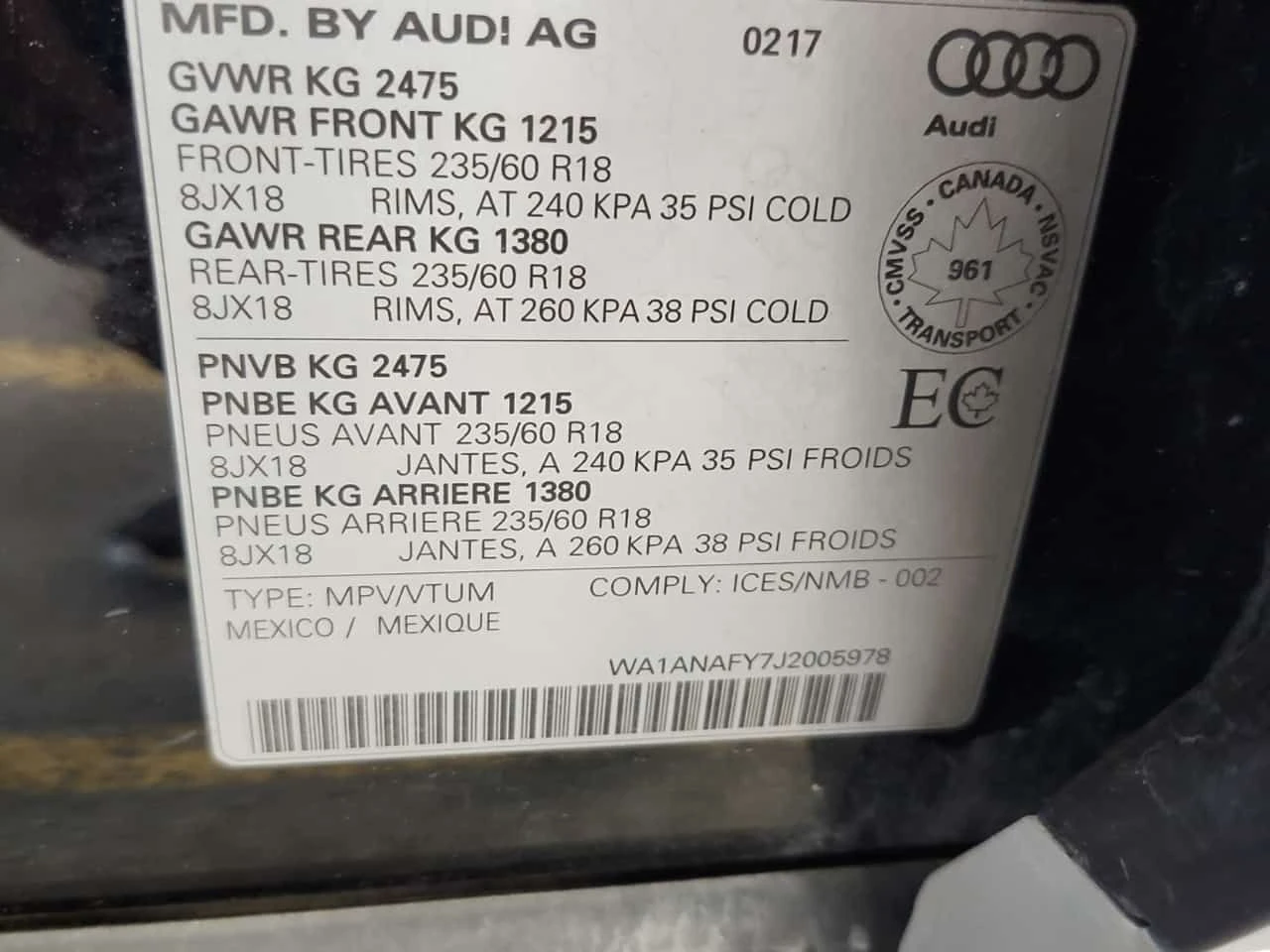 Audi Q5 * KOMFORT * CARFAX * ЦЕНА ДО БГ, снимка 16 - Автомобили и джипове - 55616267