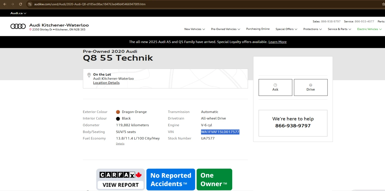 Audi Q8 Сменен двигател в Порше Запад, снимка 13 - Автомобили и джипове - 56270424