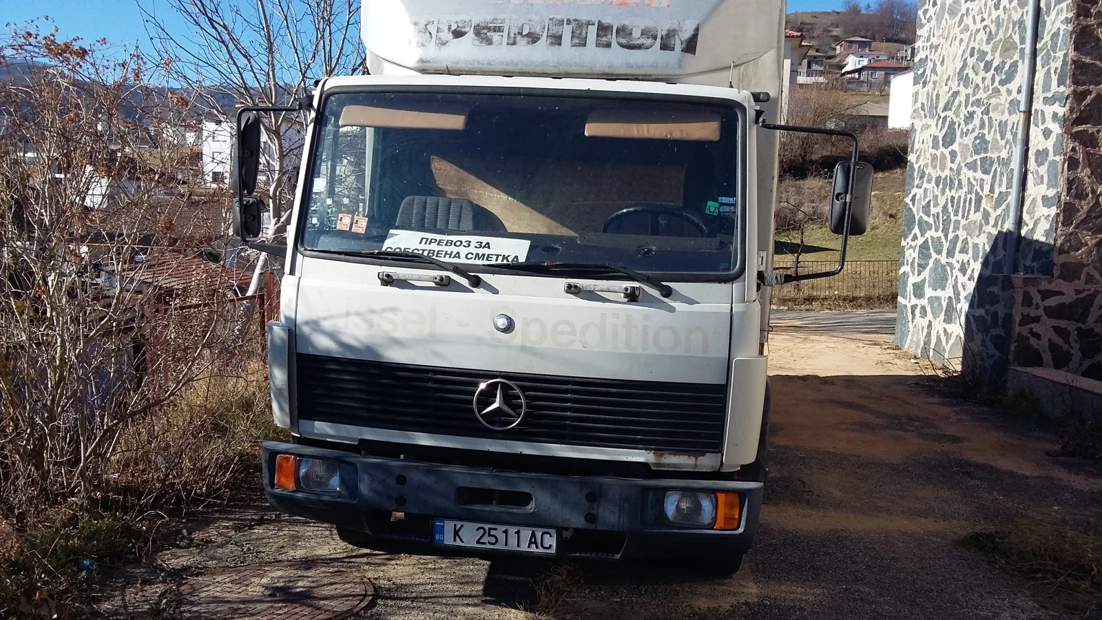 Mercedes-Benz 814, снимка 3 - Камиони - 53839171